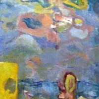 Bez názvu - 1964
80 x 45 cm, olej na plátně  